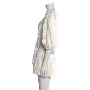 LoveShackFancy Cream Lace dress - Hampton